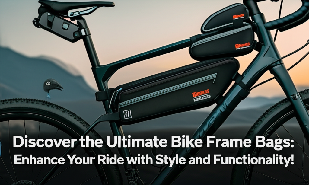 Discover the Ultimate Bike Frame Bags: Enhance Your Ride with Style and Functionality!