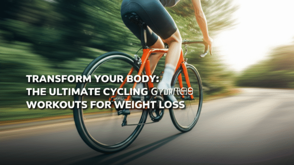 Transform Your Body: The Ultimate Cycling Workouts for Effective Weight Loss