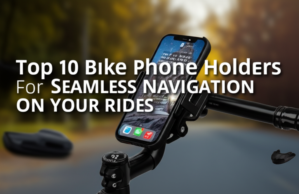 Top 10 Bike Phone Holders for Seamless Navigation on Your Rides