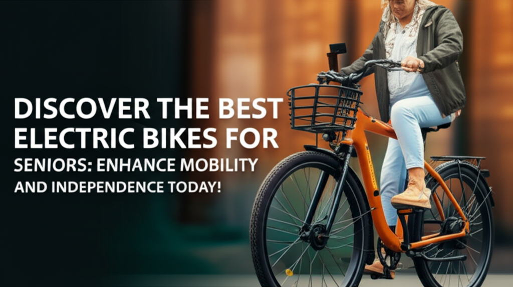 Discover the Best Electric Bikes for Seniors: Enhance Mobility and Independence Today!