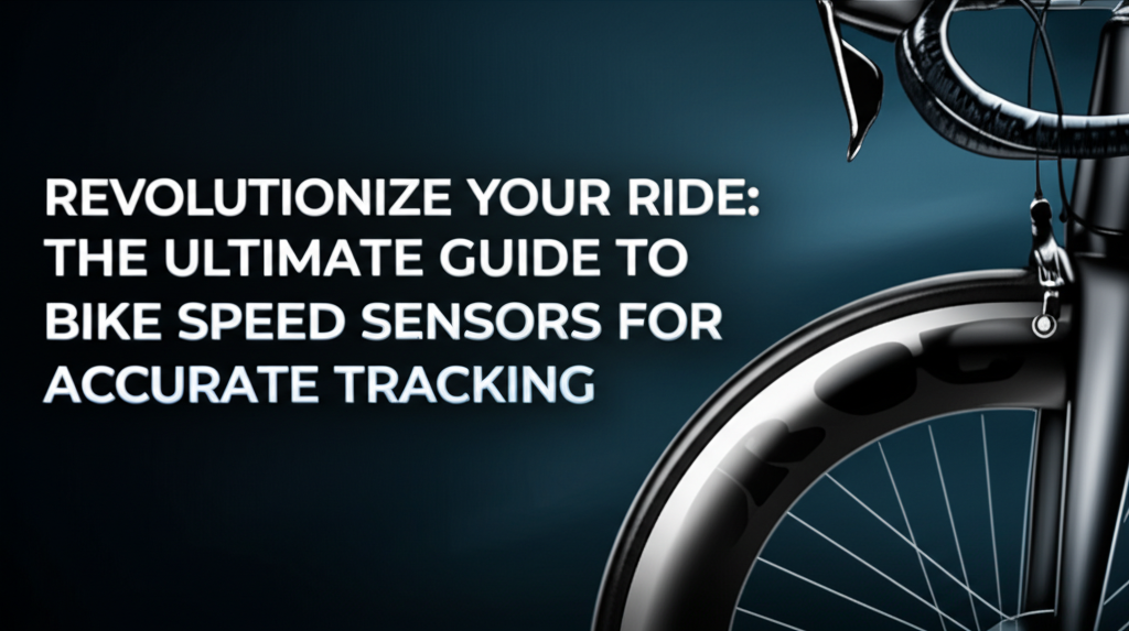 Revolutionize Your Ride: The Ultimate Guide to Bike Speed Sensors for Accurate Tracking