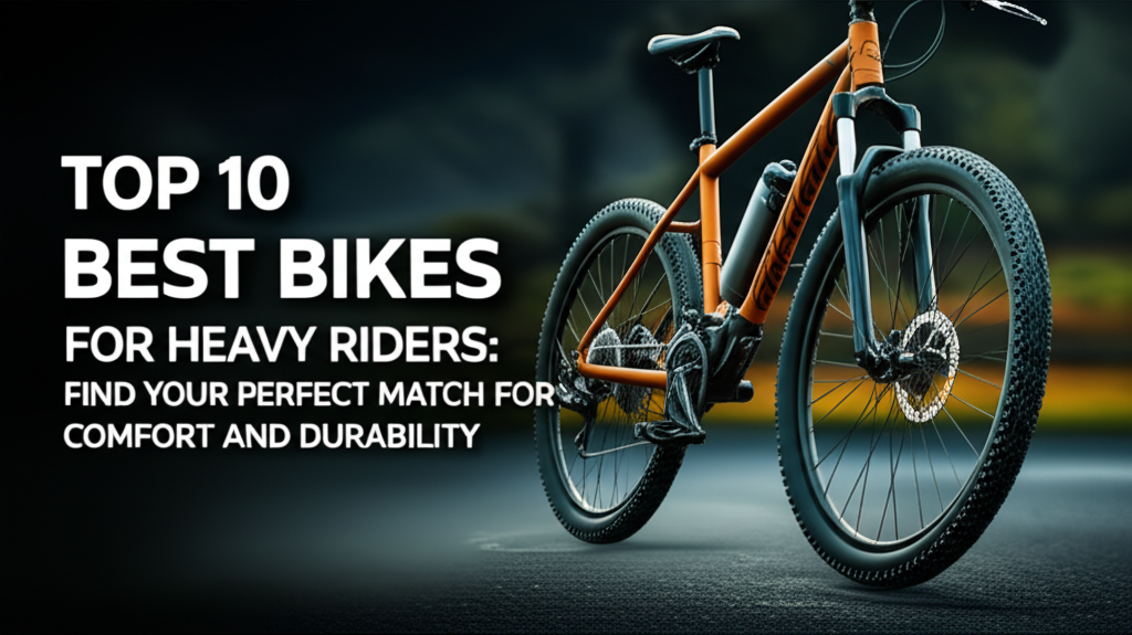 Top 10 Best Bikes for Heavy Riders: Find Your Perfect Match for Comfort and Durability