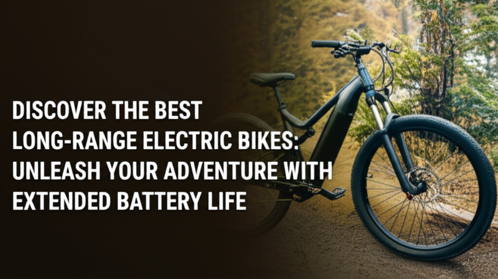Discover the Best Long-Range Electric Bikes: Unleash Your Adventure with Extended Battery Life