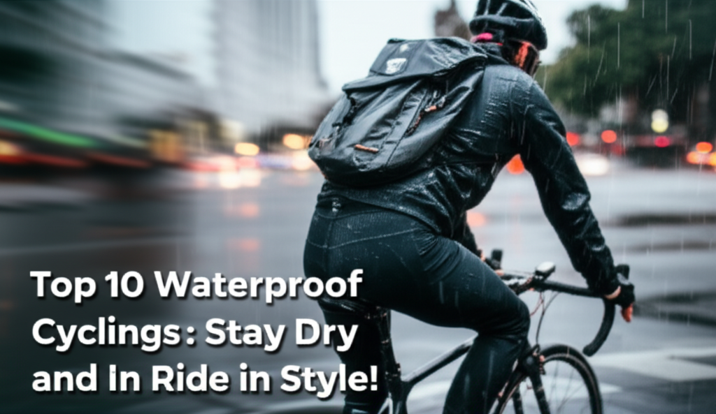 Top 10 Waterproof Cycling Backpacks: Stay Dry and Ride in Style!