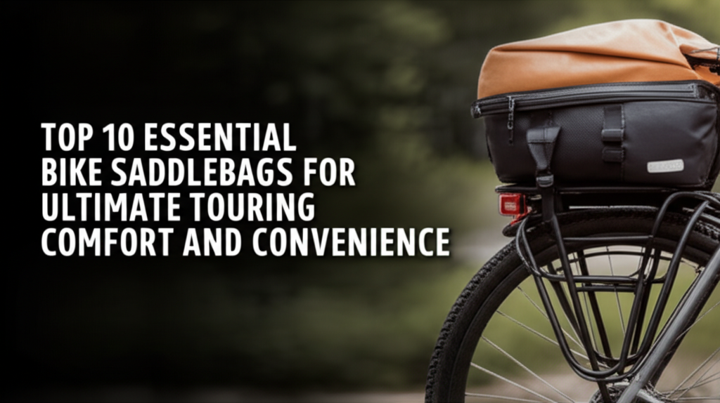 Top 10 Essential Bike Saddlebags for Ultimate Touring Comfort and Convenience