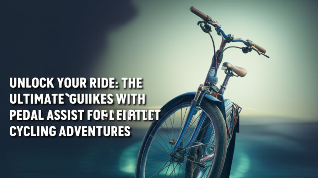 Unlock Your Ride: The Ultimate Guide to Electric Bikes with Pedal Assist for Effortless Cycling Adventures