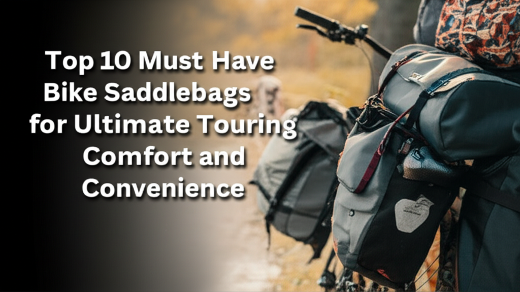 Top 10 Must-Have Bike Saddlebags for Ultimate Touring Comfort and Convenience