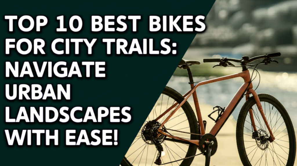 Top 10 Best Bikes for City Trails: Navigate Urban Landscapes with Ease!