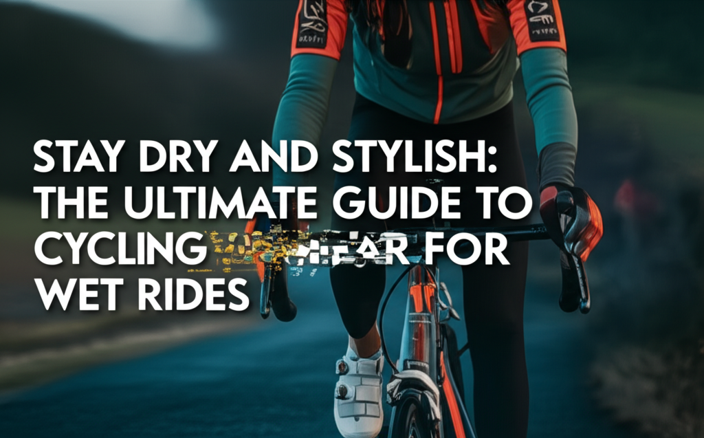 Stay Dry and Stylish: The Ultimate Guide to Cycling Rain Gear for Wet Rides