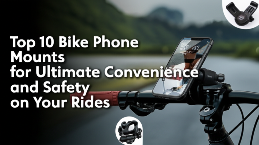 Top 10 Bike Phone Mounts for Ultimate Convenience and Safety on Your Rides
