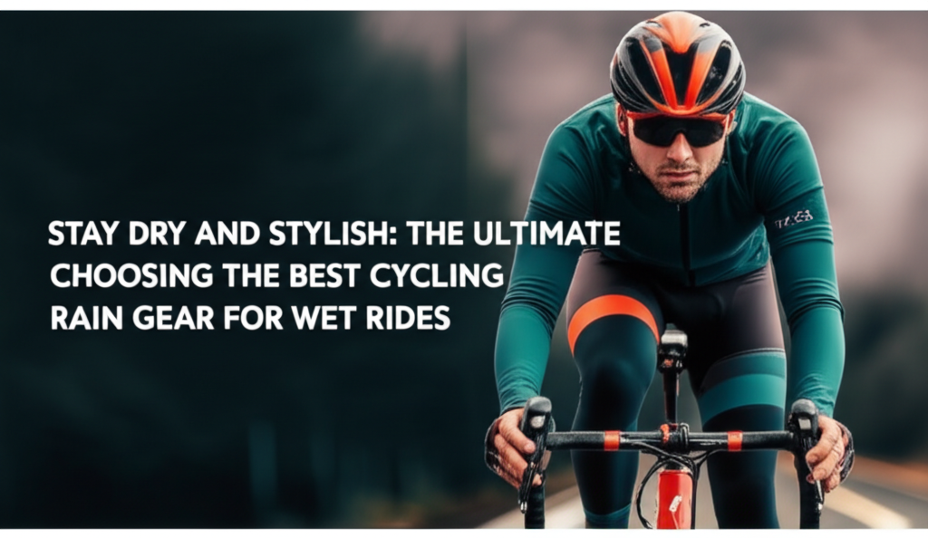 Stay Dry and Stylish: The Ultimate Guide to Choosing the Best Cycling Rain Gear for Wet Rides